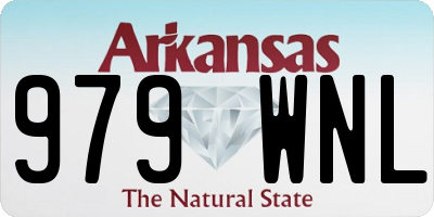 AR license plate 979WNL