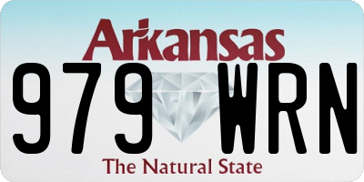 AR license plate 979WRN
