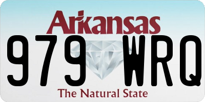 AR license plate 979WRQ