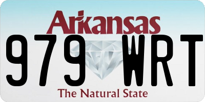 AR license plate 979WRT