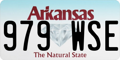 AR license plate 979WSE