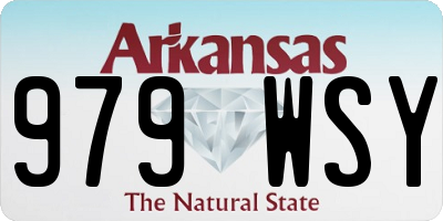 AR license plate 979WSY