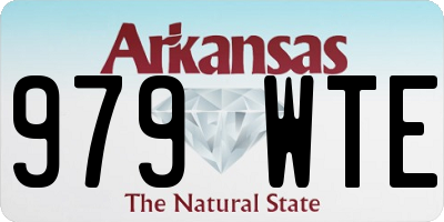 AR license plate 979WTE