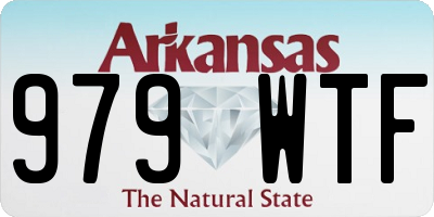 AR license plate 979WTF