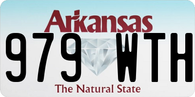 AR license plate 979WTH