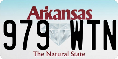 AR license plate 979WTN
