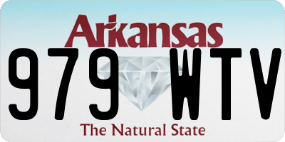 AR license plate 979WTV