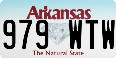 AR license plate 979WTW