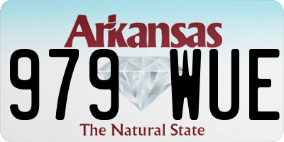 AR license plate 979WUE
