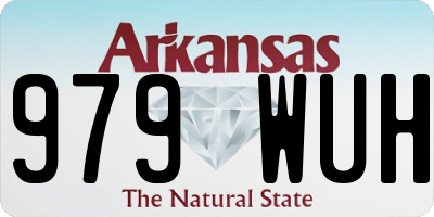 AR license plate 979WUH