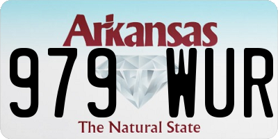 AR license plate 979WUR