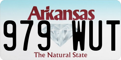 AR license plate 979WUT