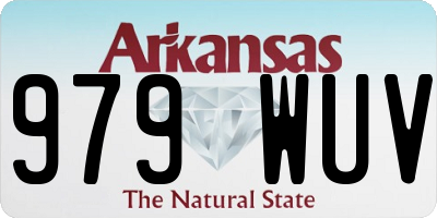 AR license plate 979WUV