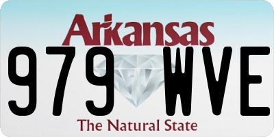 AR license plate 979WVE