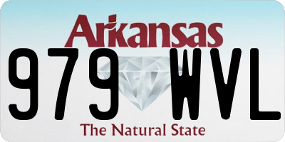 AR license plate 979WVL
