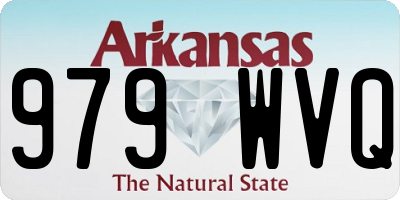 AR license plate 979WVQ
