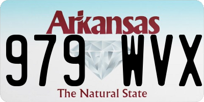 AR license plate 979WVX