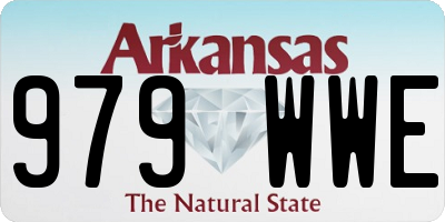 AR license plate 979WWE