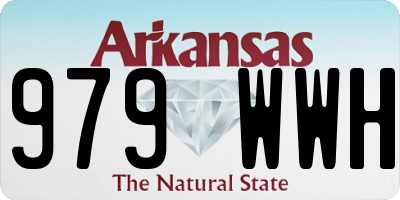 AR license plate 979WWH