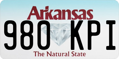 AR license plate 980KPI