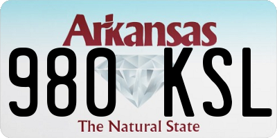 AR license plate 980KSL