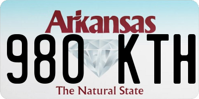 AR license plate 980KTH