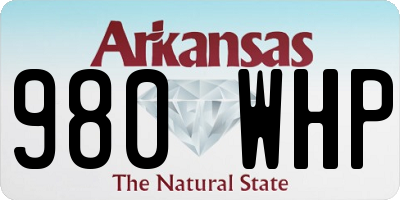 AR license plate 980WHP