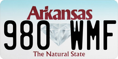 AR license plate 980WMF