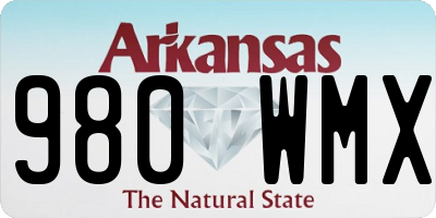 AR license plate 980WMX
