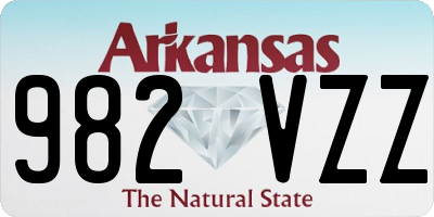 AR license plate 982VZZ
