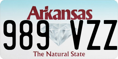 AR license plate 989VZZ