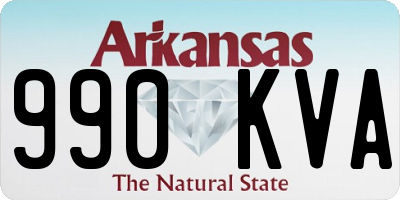 AR license plate 990KVA