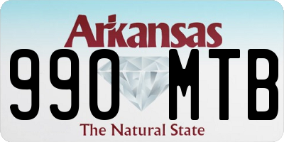 AR license plate 990MTB