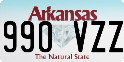 AR license plate 990VZZ