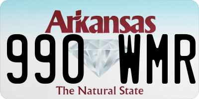 AR license plate 990WMR