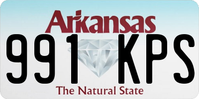 AR license plate 991KPS