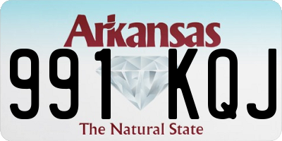 AR license plate 991KQJ