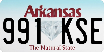 AR license plate 991KSE
