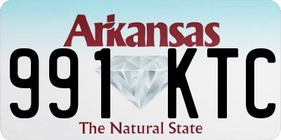 AR license plate 991KTC