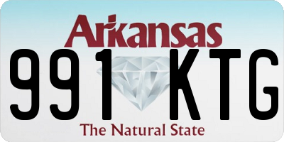 AR license plate 991KTG