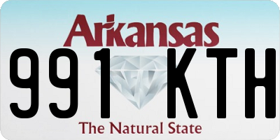 AR license plate 991KTH