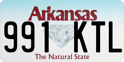 AR license plate 991KTL