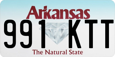 AR license plate 991KTT