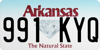 AR license plate 991KYQ