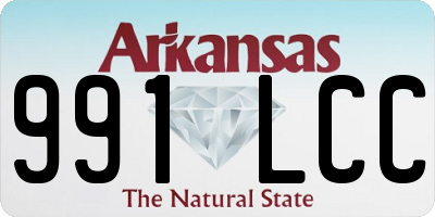 AR license plate 991LCC