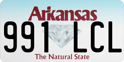 AR license plate 991LCL