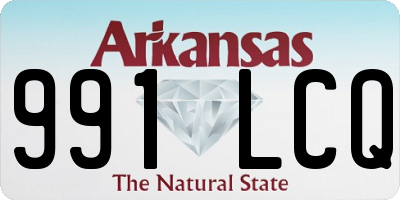 AR license plate 991LCQ