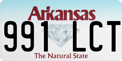 AR license plate 991LCT