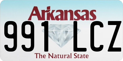 AR license plate 991LCZ