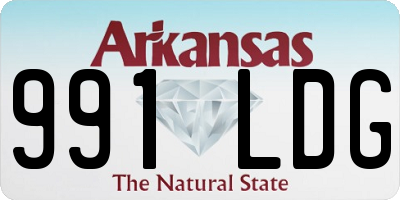 AR license plate 991LDG